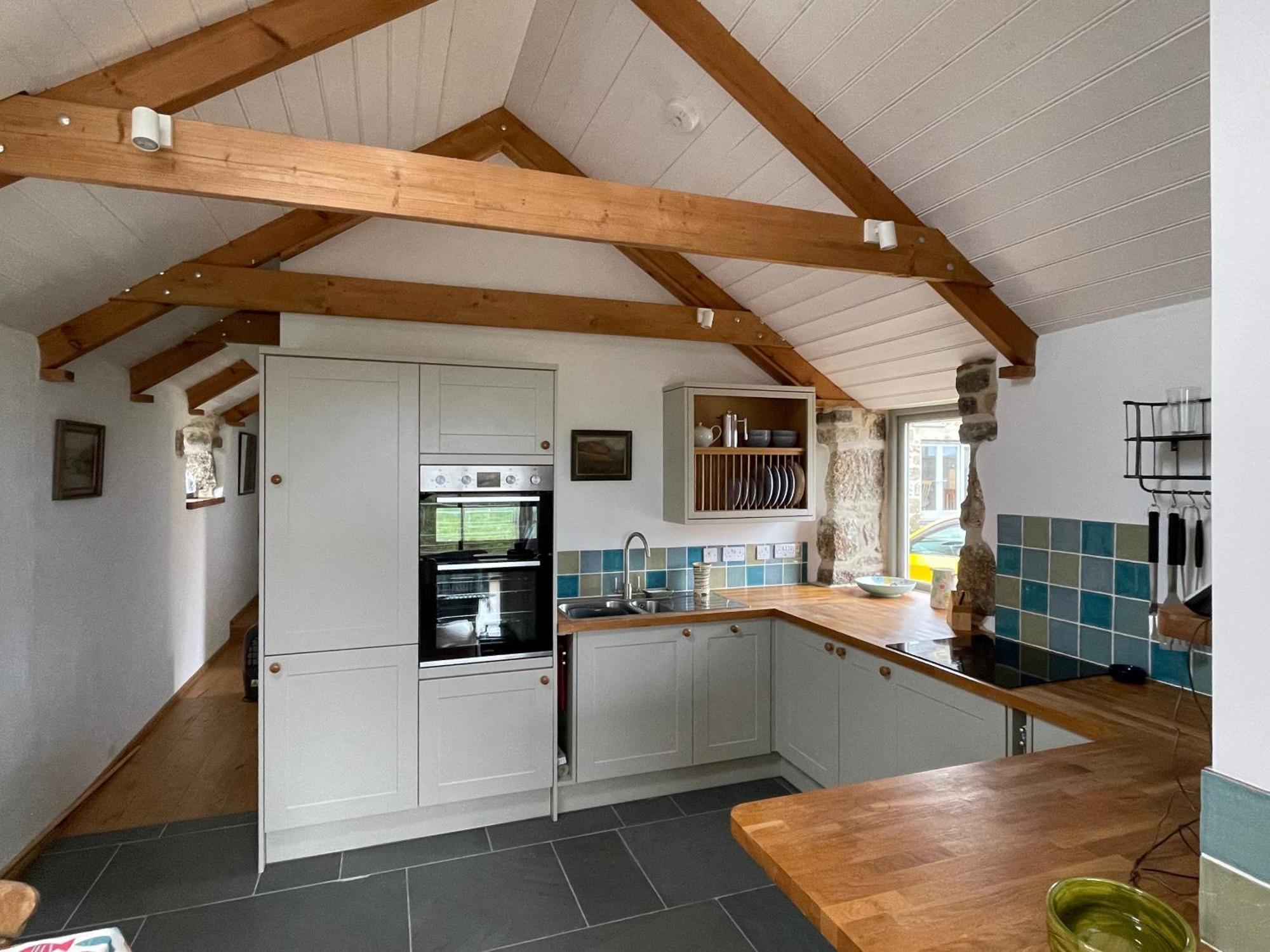 Appartamento Trengothal Barn Porthcurno Esterno foto
