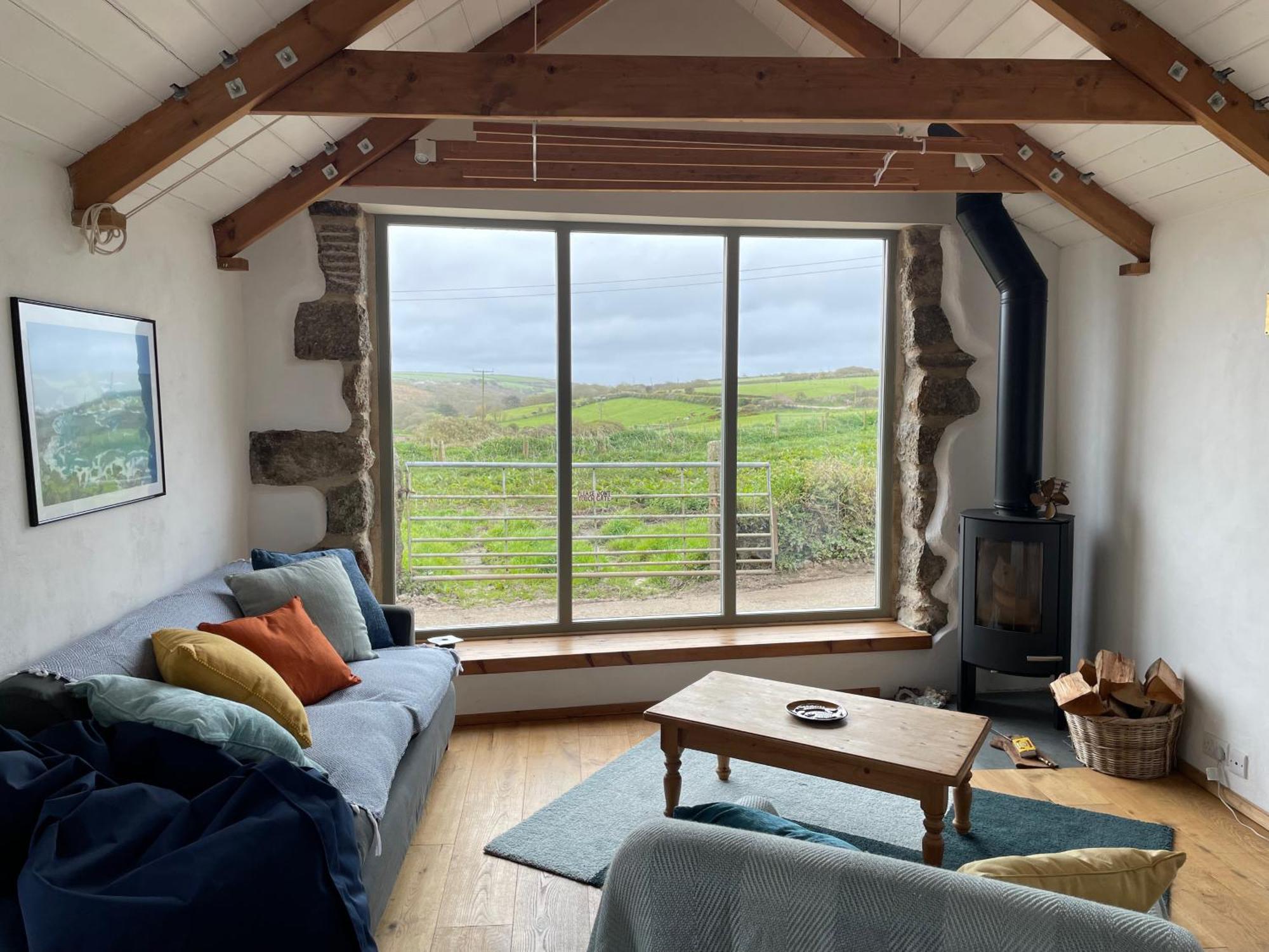 Appartamento Trengothal Barn Porthcurno Esterno foto