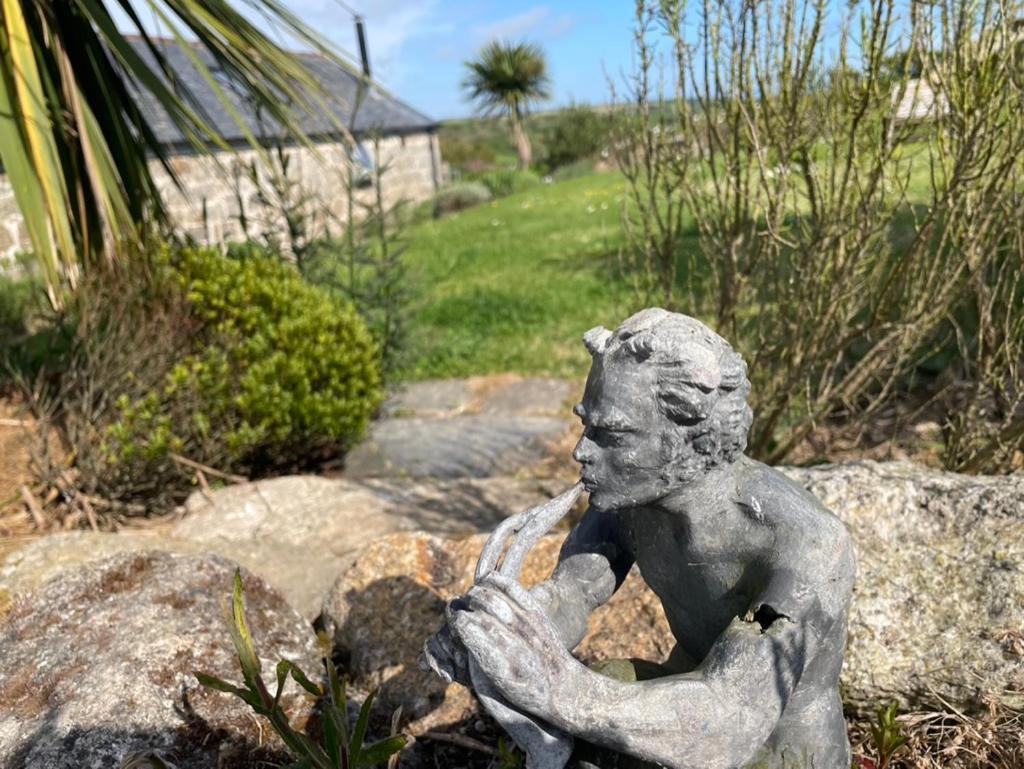 Appartamento Trengothal Barn Porthcurno Esterno foto
